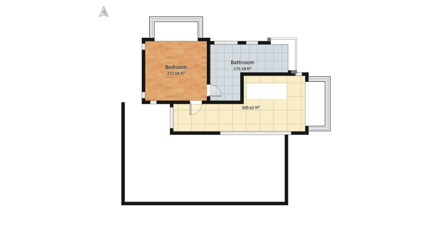 Modern Cottage floor plan 1154.81