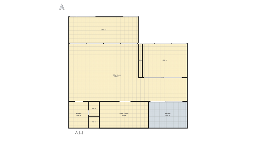 Apartamento em NY floor plan 1255.34