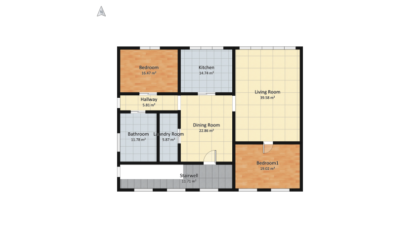 TNT Apartment floor plan 345.78