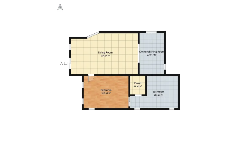 Classic Chic Home floor plan 145.6
