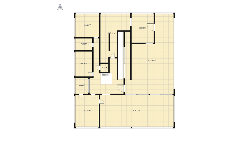 # ArchitectureClassics Villa Savoye floor plan 3309.07