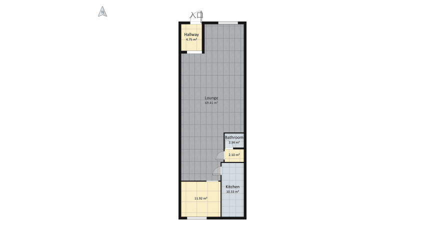 Hookah bar and lounge floor plan 109.18