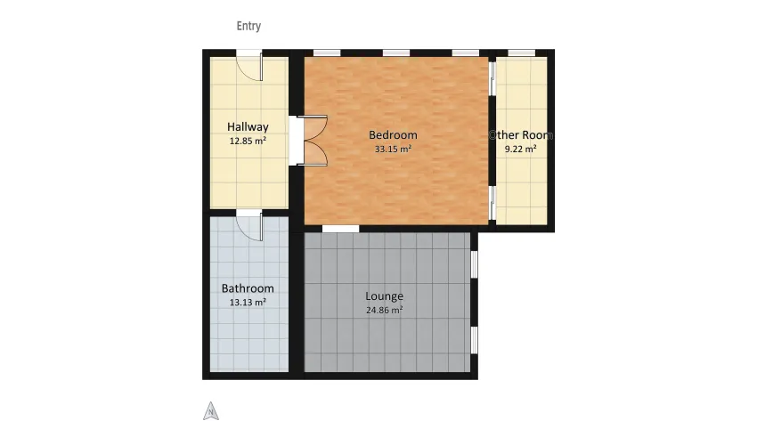 Slytherin Suite floor plan 93.21