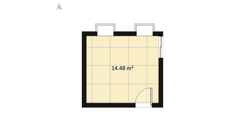JD Bedroom floor plan 16.37