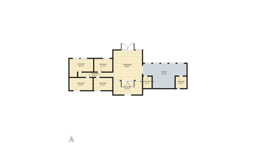 JAPANDI HOUSE floor plan 379.45