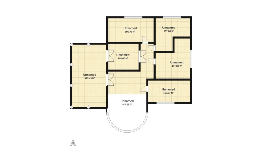 Luxury House floor plan 459.43