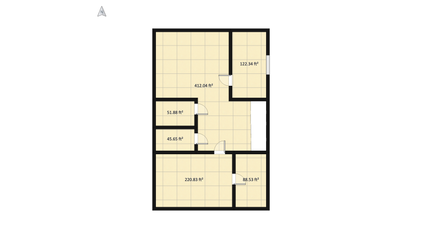 Townhome floor plan 278.99
