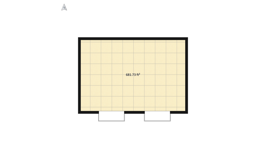  Bedroom floor plan 67.29