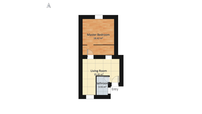 Rosy's house floor plan 47.33