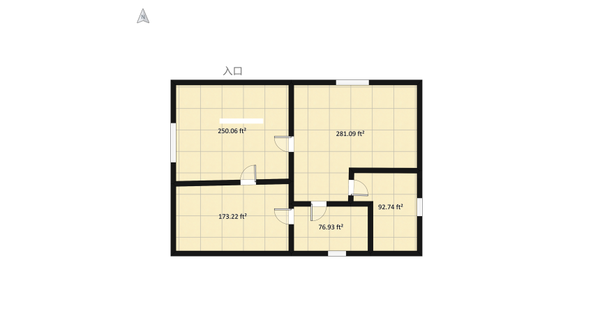 Home for Eight floor plan 223.17
