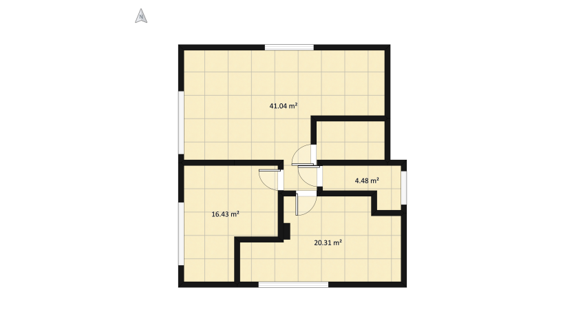 Copy of Strych Kinga floor plan 93.38