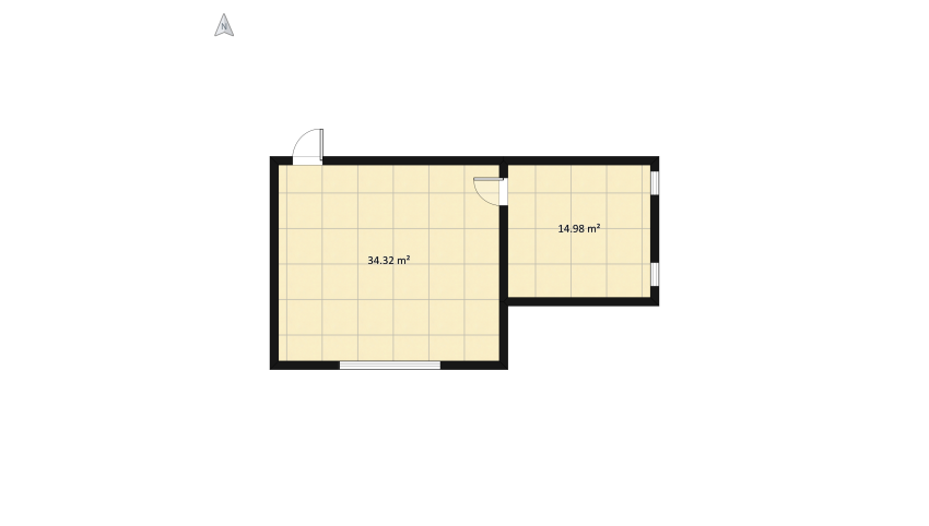 Moritas Bedroom floor plan 54.09