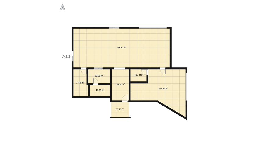 house floor plan 158.64