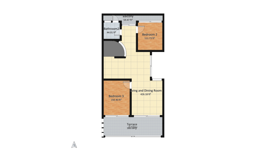 v2_Hill-top Cottage floor plan 1033.26