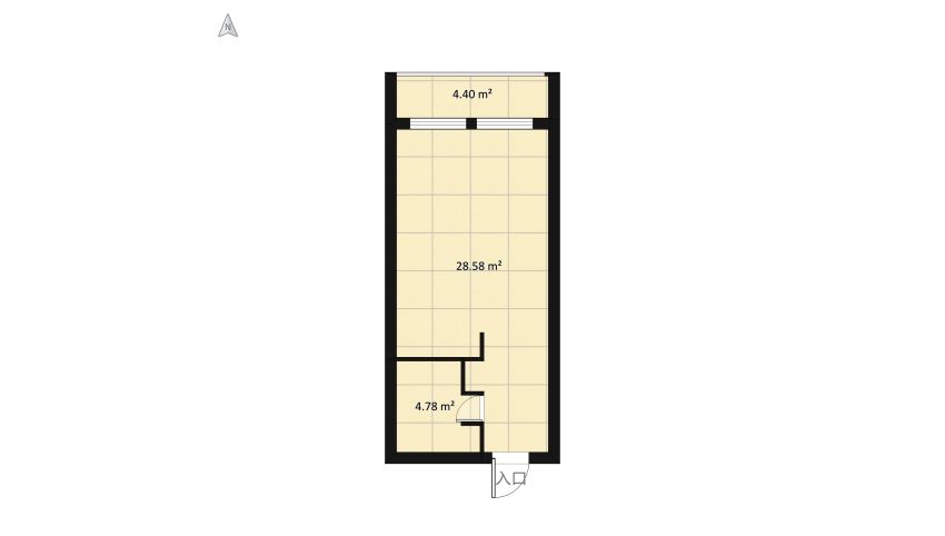 Copy of С картиной floor plan 43.42