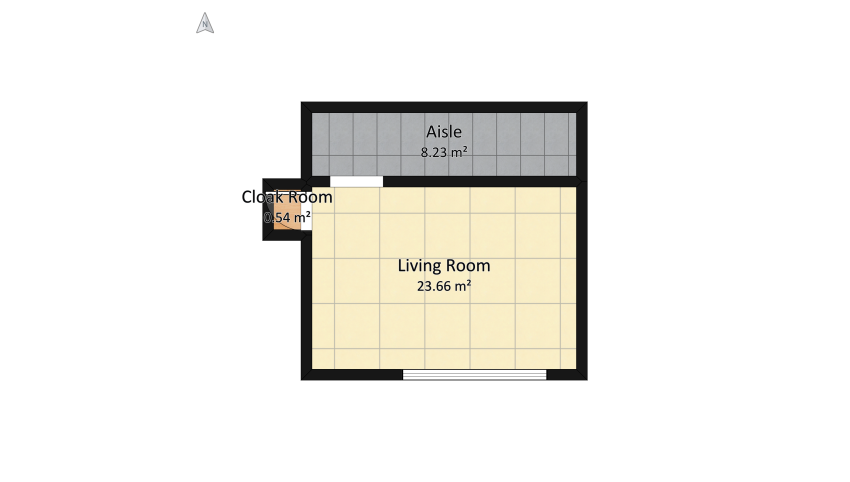 living room II floor plan 37.1