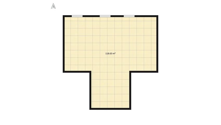 cabin :) floor plan 124.68