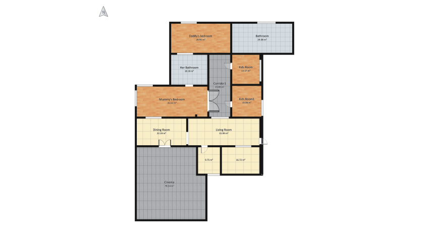 Manny's House. floor plan 352.42