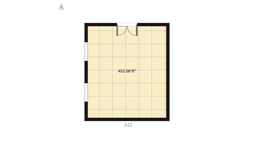 #AmericanRoomContest-Warm Bedroom floor plan 45.18