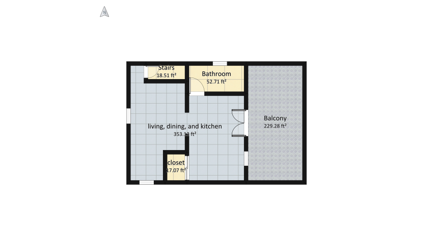 Esperanza's House - Draft 1_copy floor plan 143.06