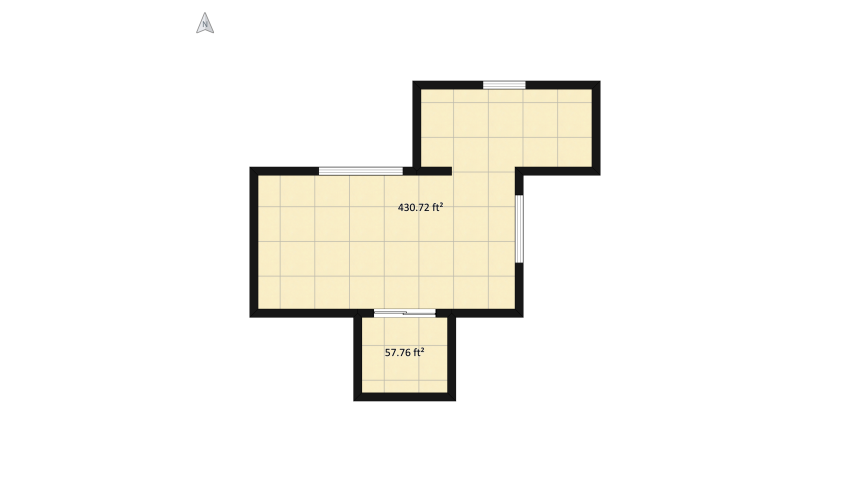 Bedroom Design floor plan 50.66