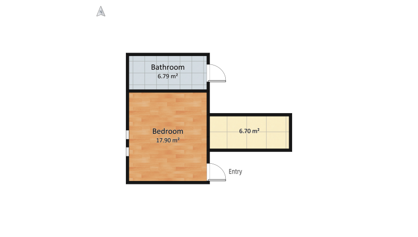 Dream BedRoom floor plan 34.44
