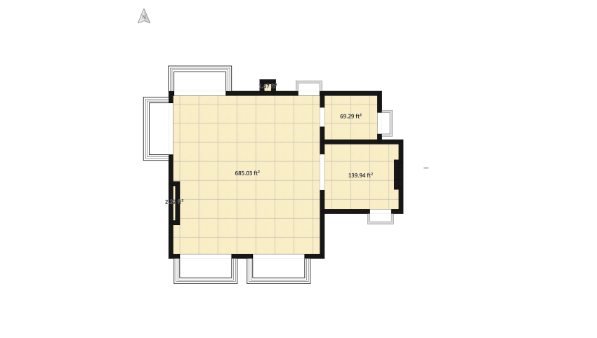 -The Modern Cottage- floor plan 150.86