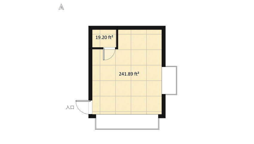 #MiniLoftContest floor plan 54.05