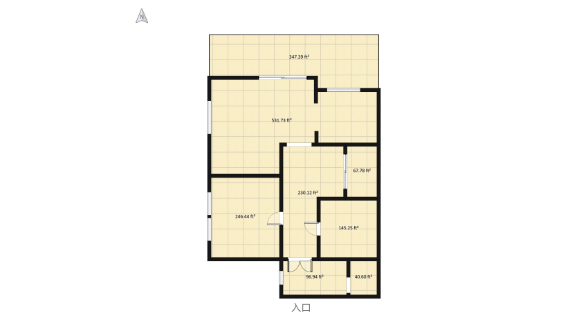 Загородный дом (Рукавец К.А.) floor plan 175.43