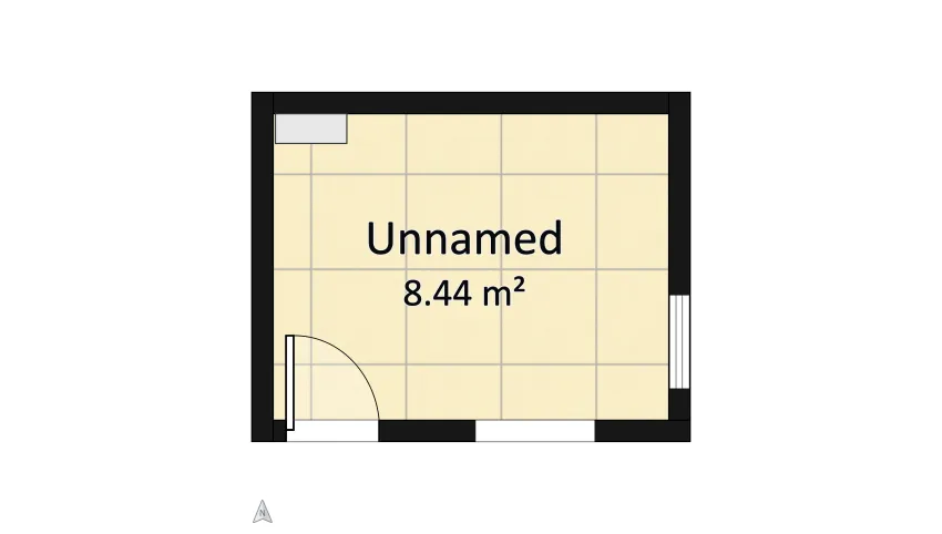 Modern bathroom floor plan 8.45