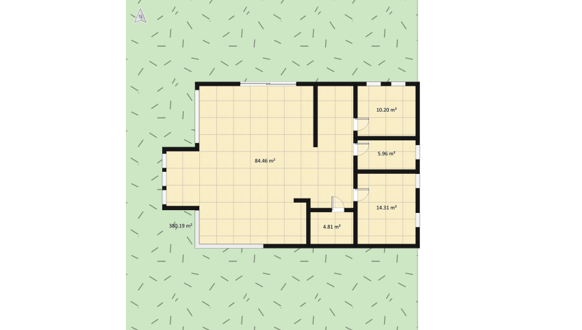 dom rodzinny w stylu klasycznym floor plan 672.77