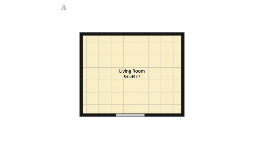 one model challenge-living room floor plan 53.8