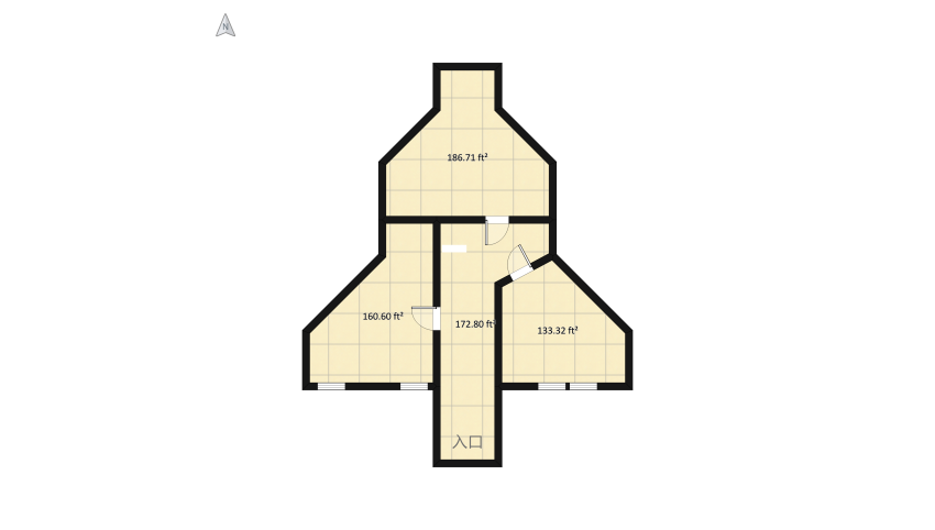 #ChristmasRoomContest floor plan 138.79