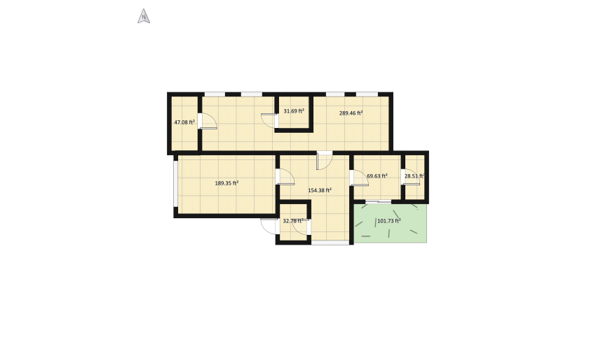 Copy of primera casa floor plan 100.9
