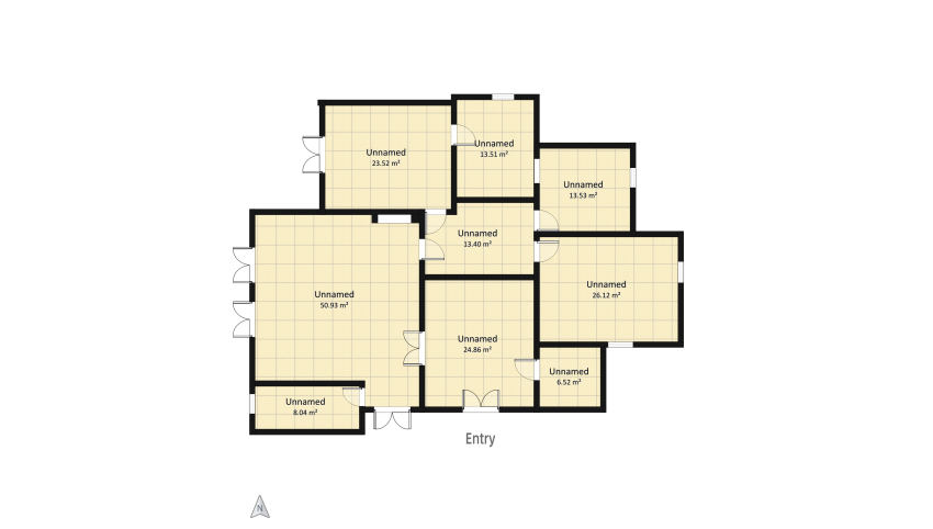 Appartamento moderno ed elegante  floor plan 180.46