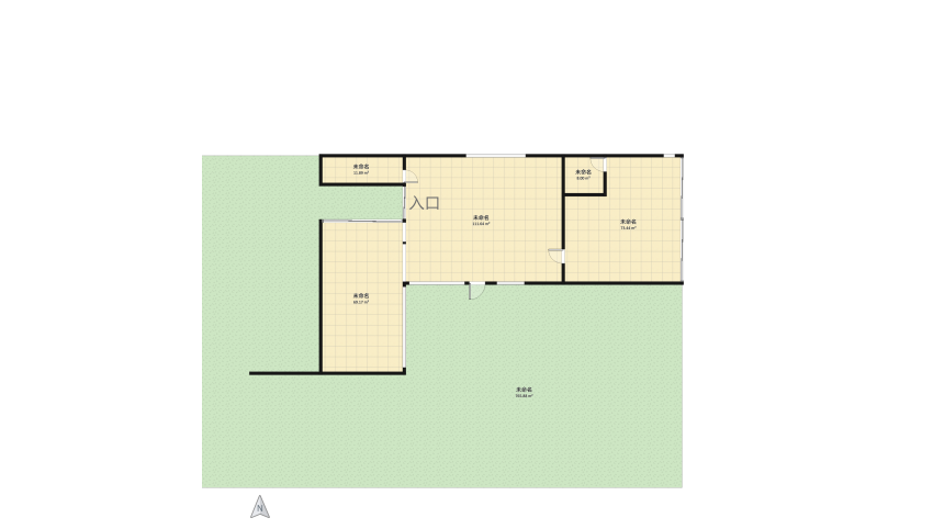 casa moderna 3 floor plan 1330.77