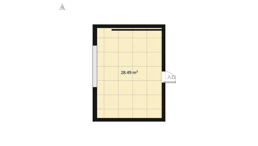 bedroom by kkajaia design floor plan 31.71