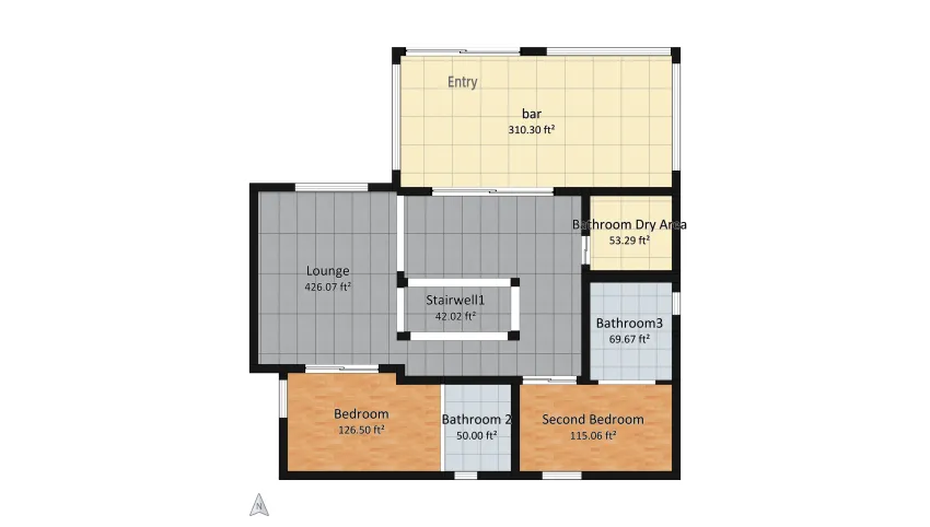 Basement Style floor plan 212.38