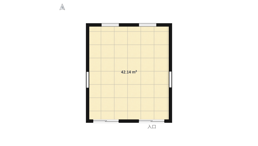 #AmericanRoomContest  living room by Svetlana Karpova floor plan 45.33