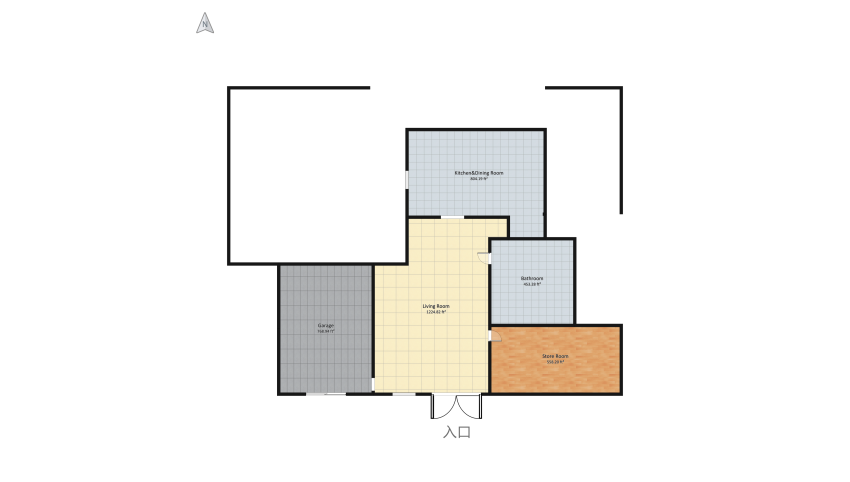 #HSDA2021Residential - My Dream House 1 floor plan 1221.92