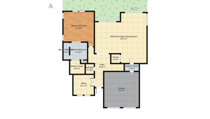 Canadian Home floor plan 572.96