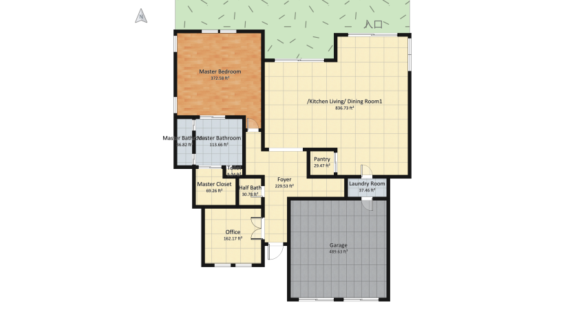 Canadian Home floor plan 572.96