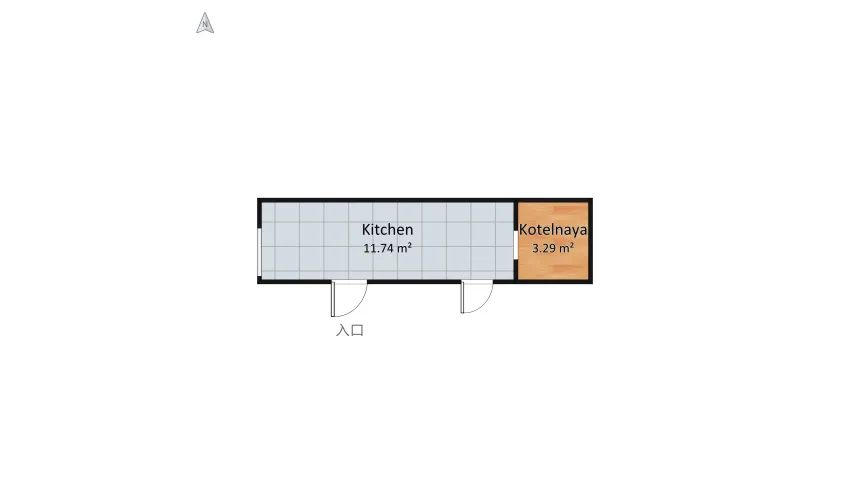 Mamleyka kitchen floor plan 16.22