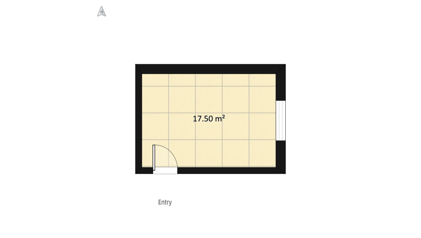 Bed room floor plan 20.14