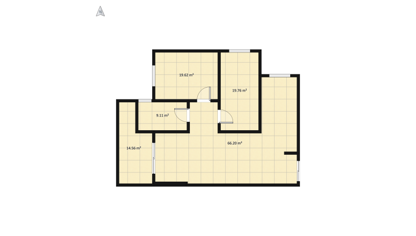 apartamento kingwell floor plan 143.46