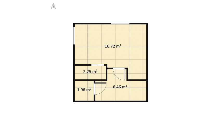 Mini house floor plan 29.55