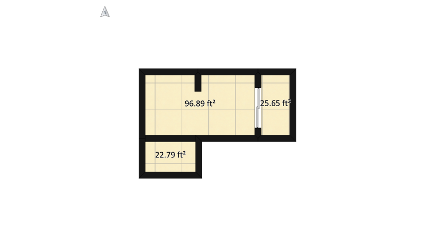 Modern white bathroom floor plan 8.42