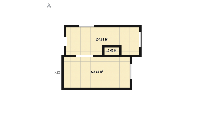 Spanish style  floor plan 46.97