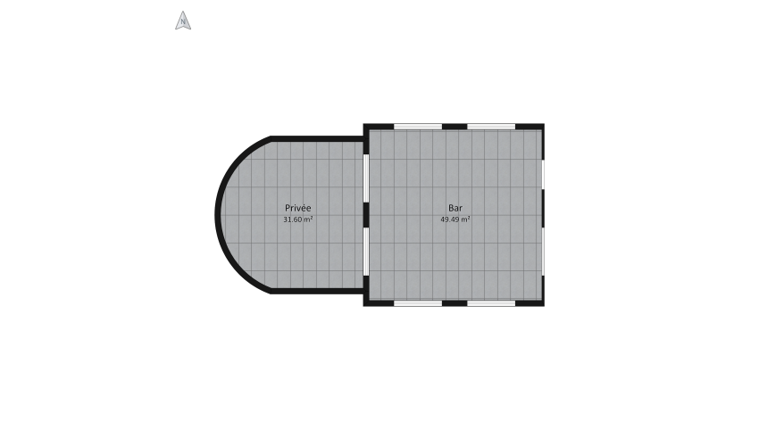 #CafeContestbeachbar floor plan 76.76