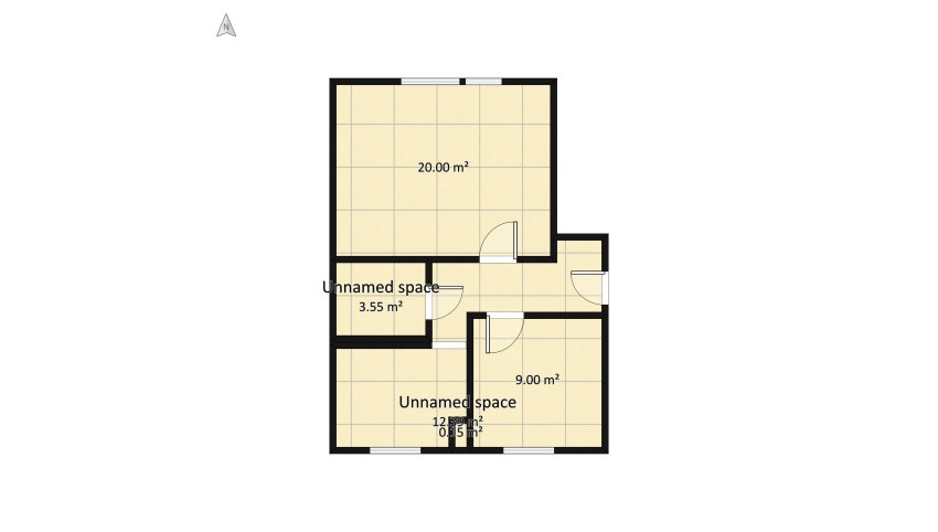 Mieszkanie1 floor plan 50.1